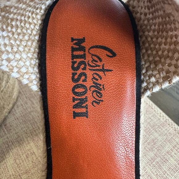 Missoni x CASTANER Carina chevron wedge espadrilles Size 6 Multicolor - Picture 8 of 13